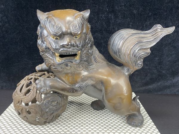 Yahoo!オークション -「玉獅子」(銅製) (金属工芸)の落札相場 Yahoo!オークション -「玉獅子」(銅製) (金属工芸)の落札相場