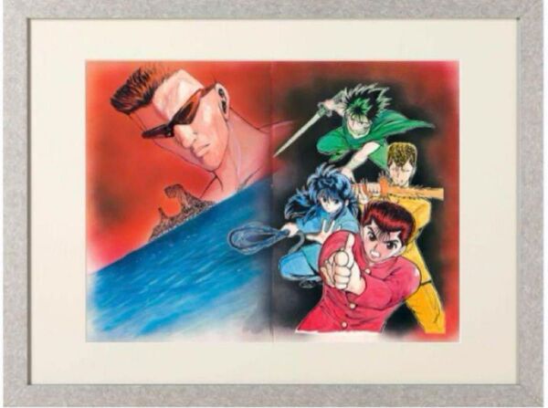 冨樫義博展 幽☆遊☆白書 複製原画