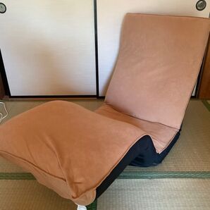 ヤマザキ ボディサポートチェア ブラウン 補修後有り