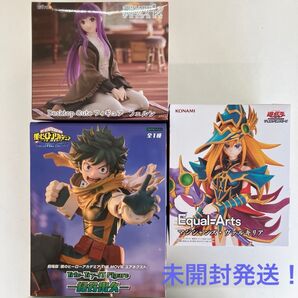 葬送のフリーレン・僕のヒーローアカデミア・遊戯王 フィギュア3点セット