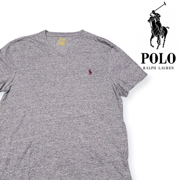 【新品タグ付き】POLO RALPH LAUREN ポロラルフローレン カスタムスリムフィット Vネット Tシャツ