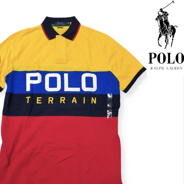 【新品タグ付き】POLO RALPH LAUREN POLO TERRAIN マルチカラー ポロシャツ ポロスポーツ