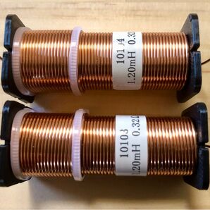 1.20mH 2個セット ネットワーク用コアコイル、 線径φ0.8mm、20AWG