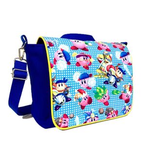カービィ*ショルダーバッグ*リュック兼用*軽量*Switchバッグ*通園バッグ*キルト裏地