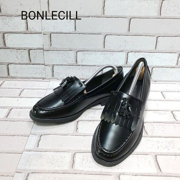 【BONLECILL】ボンルシール タッセルローファー モカシン キルト フリンジ