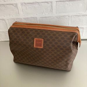 【美品】【レア】【ヴィンテージ】セリーヌ /オールド マカダム /ポーチ/クラッチバッグ/がま口