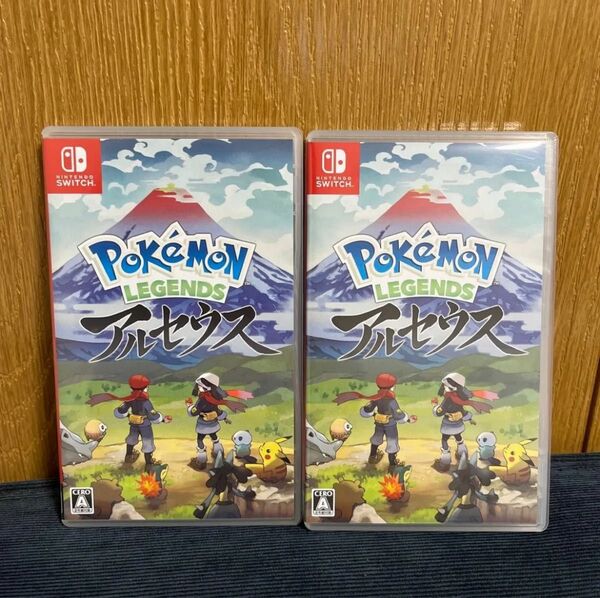 【Switch】 Pokemon LEGENDS アルセウス 2本セット