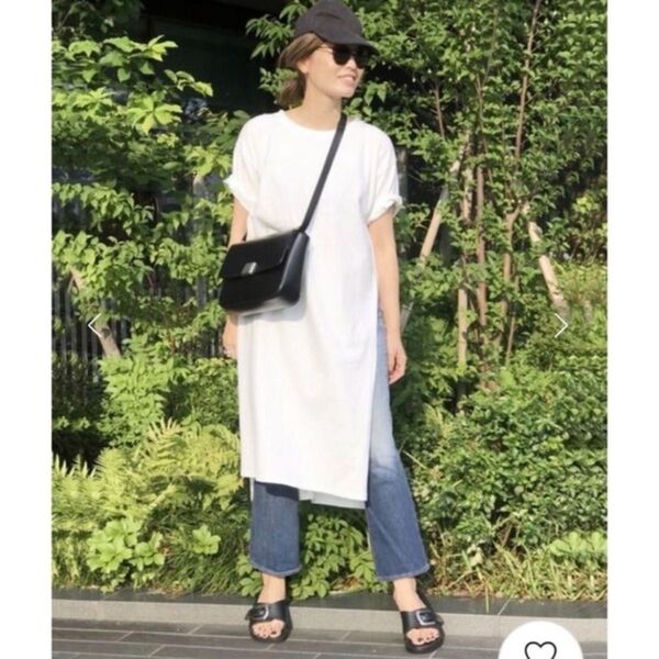 【Deuxieme Classe】CELERI セルリ サイドスリットTシャツ フリーサイズ