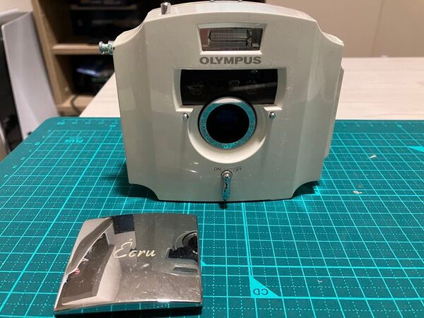 olympus ecru フィルムカメラ コンパクトフィルムカメラ エクリュ Ecru