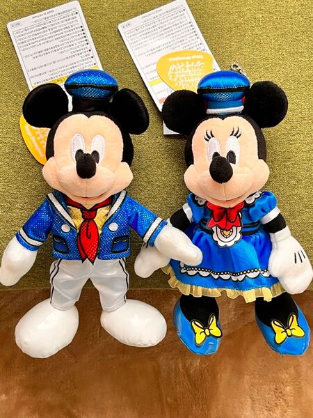 ディズニー ドナルド クワッキーダックシティ ぬいぐるみバッジ ミッキー ミニー