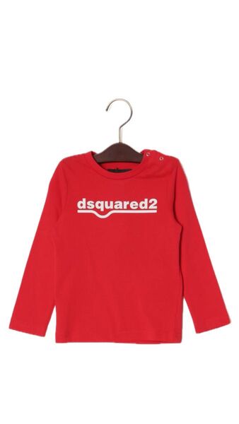 DSQUARED2 ロゴプリント長袖Tシャツ(18M)