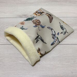 ハリネズミのための?ウミガメなお布団