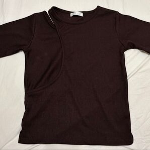 値下げ中!SENSE OF PLACE センスオブプレイス ブラウン トップス 半袖