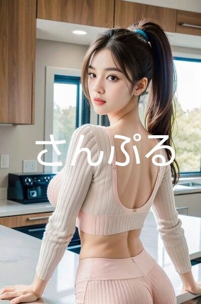 AI美女、A4サイズアートポスター