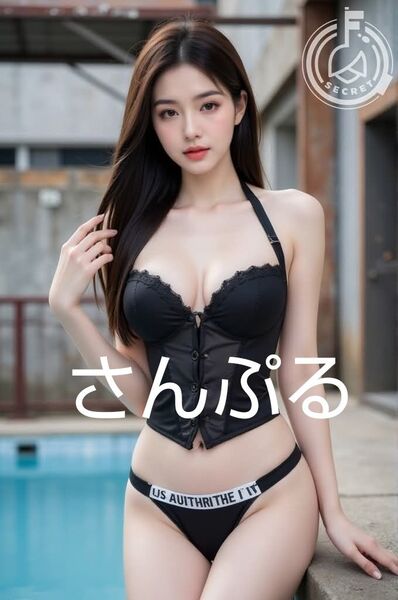 AI美女、A4サイズアートポスター