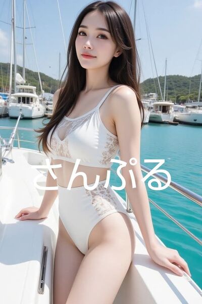 AI美女、A4サイズアートポスター