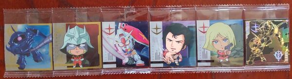 機動戦士ガンダム シールウエハース 1stガンダム 6枚セット