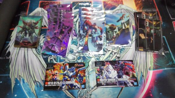 ゴッドガンダム ビジュアルアートコレクション パッケージアートグミ 被りセット