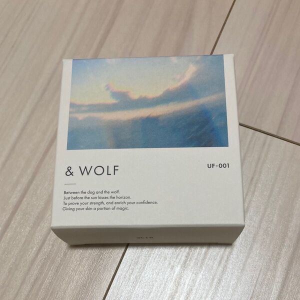 & WOLF UVセラムリキッドファンデーション UF-001 pink beige (SPF26/PA++) N organic