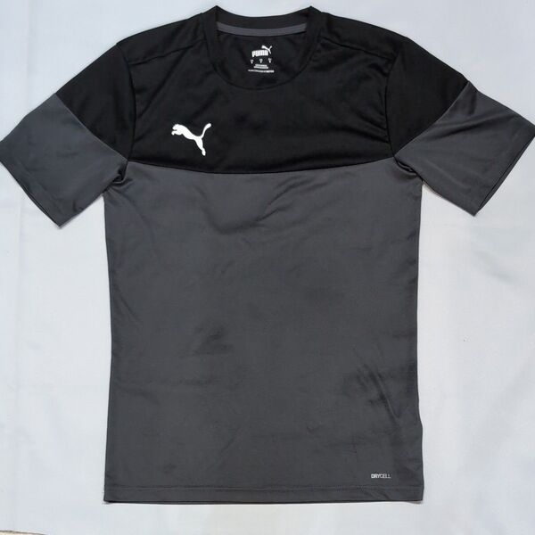 プーマ Tシャツ 半袖 ブラック グレー Sサイズ PUMA