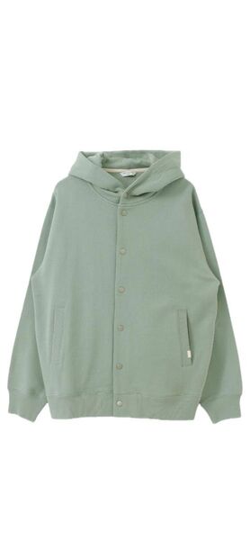 URBAN RESEARCH DOORS 裏毛スナップボタンパーカー【web限定カラー】