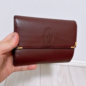 《美品》Cartier (カルティエ)折財布