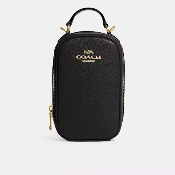 COACH(コーチ) 本革 スマホショルダーバッグ クロスボディ