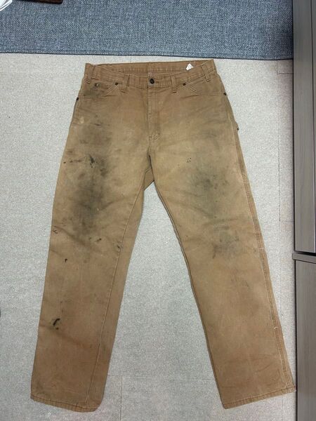 古着 ディッキーズ Dickies ダックペインターパンツ メンズ