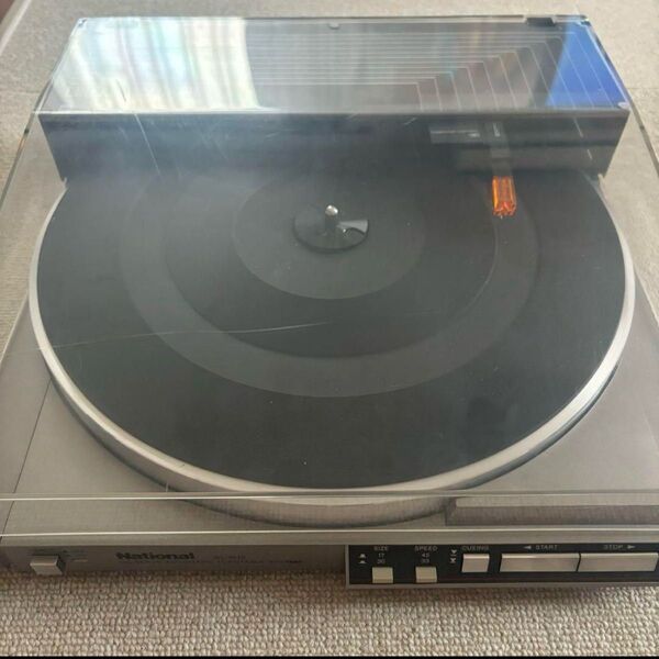 National レコードプレーヤー レトロ
