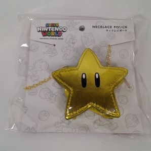 USJ マリオ ネックレスポーチ スター