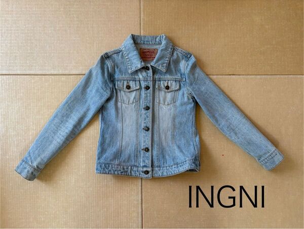 INGNI デニムジャケット ライトブルー