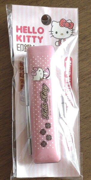 【新品未使用】 ハローキティ印鑑ケース