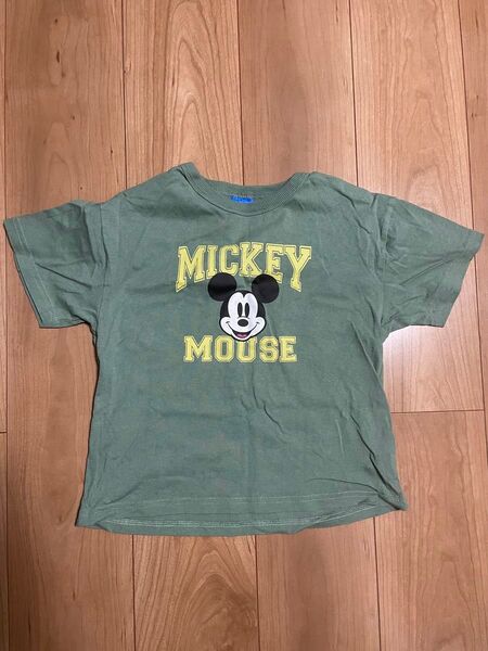 137 キッズ 130サイズ ディズニー ミッキーマウス 半袖Tシャツ