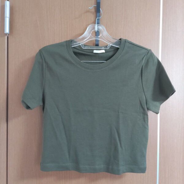 guショート丈Tシャツ