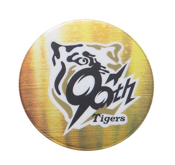 阪神タイガース 90周年キラキラ缶バッジ