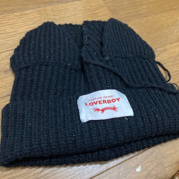 CHARLES JEFFREY LOVERBOY ニット帽 ブラック