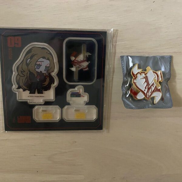 リンバスカンパニー SDアクリルスタンド+ビンバッチセット ロジャー