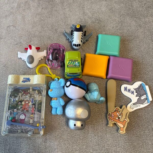 美品 おもちゃ セット ポケモン キノピオ ドラえもん ハッピーセット 飛行機 マクドナルド