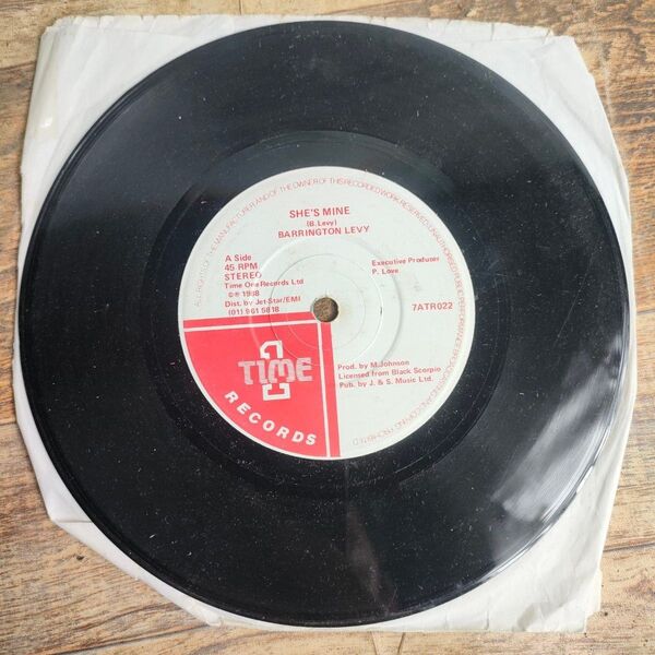 BARRINGTON LEVY ■ SHE‘S MINE ■ TIME1 レゲエ レコード