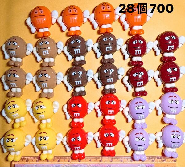 デコパーツおまとめ売り28個 デコレーションパーツ