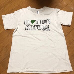 HR MARKET MOTHER NATURE Tシャツ オフホワイト 刺繍ロゴ