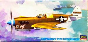 長谷川 P-40N ウォーホーク サウス パシフィック キャンペーン WARHAWK SOUTH PACIFIC CAMPAIGN 1/72 アメリカ陸軍 戦闘機 US ARMY FIGHTER