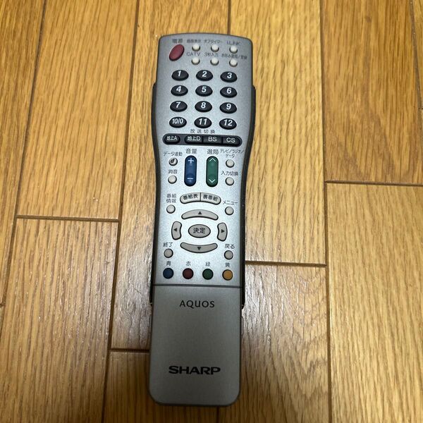 SHARP AQUOS テレビリモコン GA464WJSA