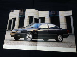 [Y900 prompt decision ] Opel Omega CD E-XB240 type exclusive use main catalog / Isuzu automobile version / Japanese / 1989 year 