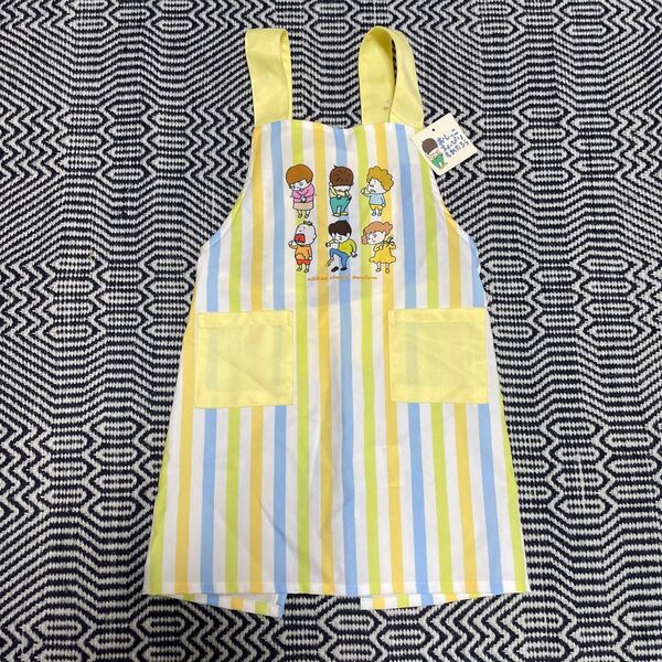 絵本 ヨシタケシンスケ おしっこちょっぴりもれたろう エプロン キッズ