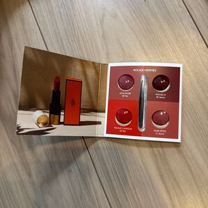 HERMES エルメス リップ サンプル4点セット