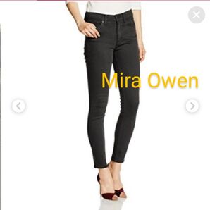 ミラオーウェン ブラック デニムパンツ スキニー Mila Owen