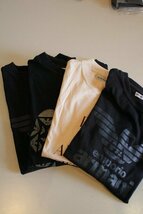 エンポリオアルマーニ.EMPRLO ARMANI.Tシャツ.カットソー.4枚セット.ロゴ　プリント.メードイン イタリー国内正規_画像1