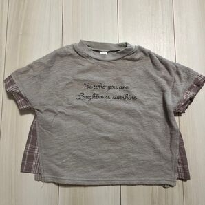 【複数回使用】アプレレクール タオル地Tシャツ 90cm