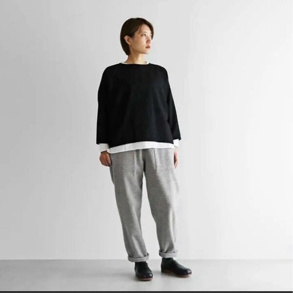 GRANDMA MAMA DAUGHTER イージーパンツ サルエルパンツ